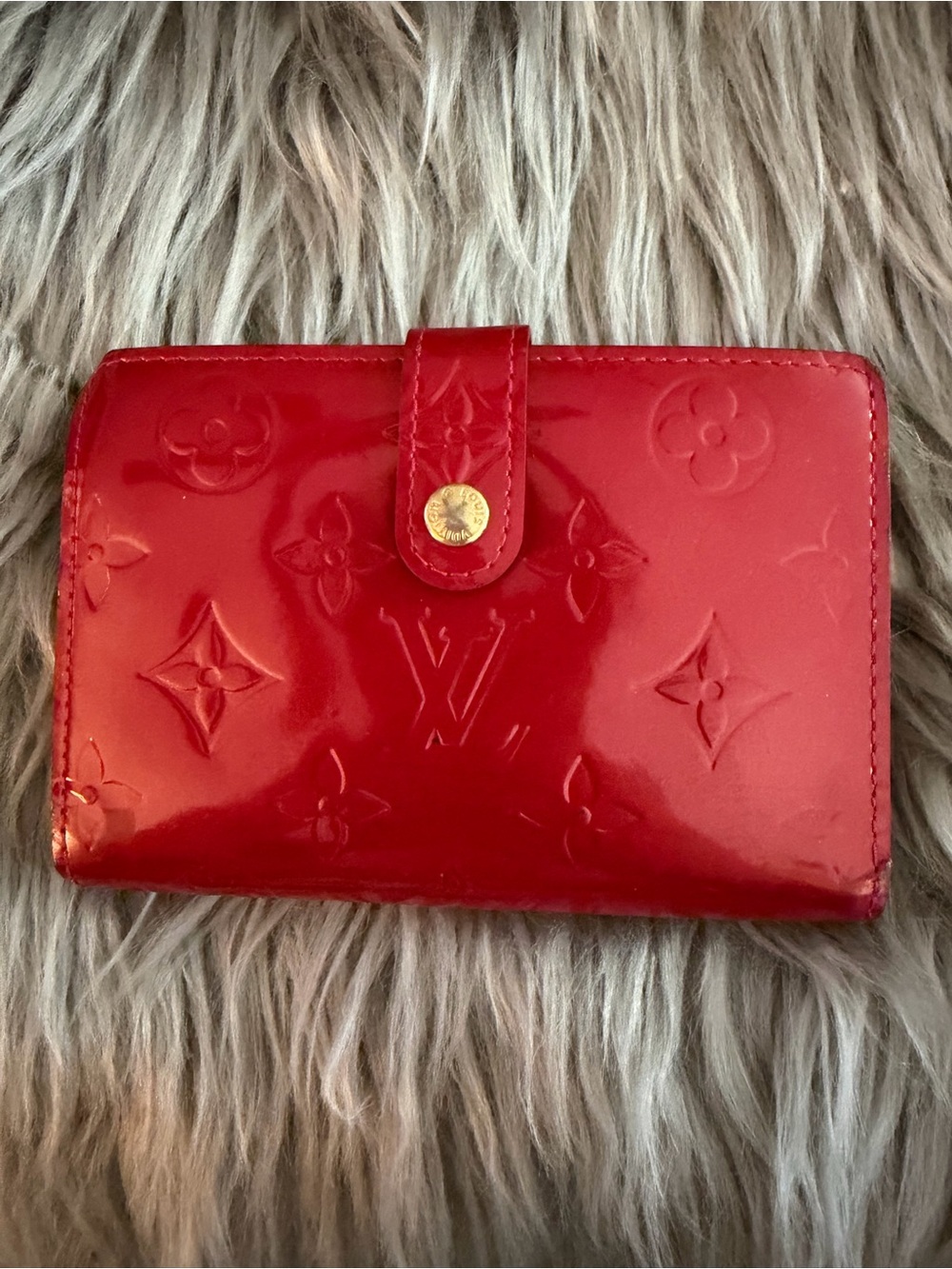 Louis Vuitton French Purse Wallet in Pomme D’Amour